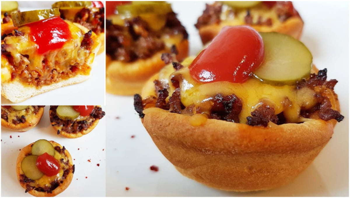 Einfach und schnell gemacht: Cheeseburger Muffins – Rezepedia.com