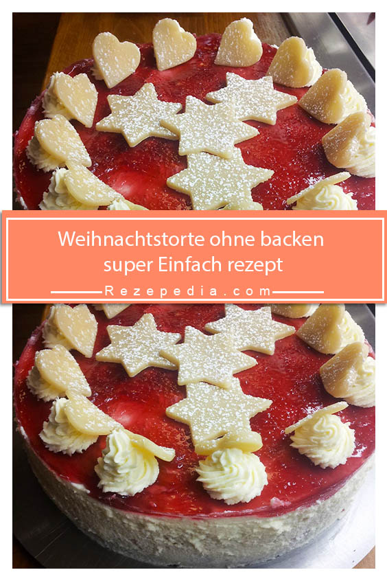 Weihnachtstorte Ohne Backen Super Einfach Rezept