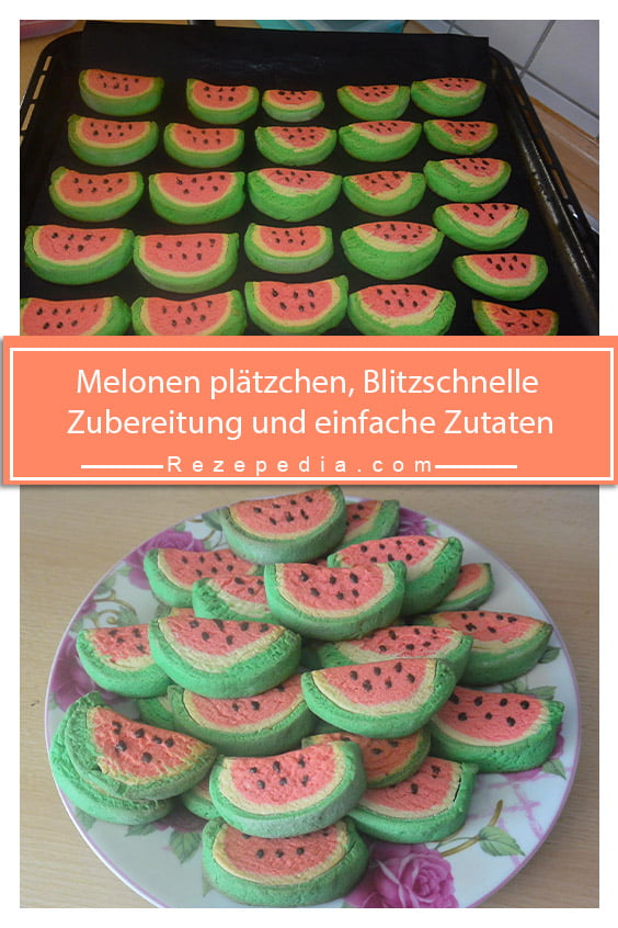 Melonen plätzchen, Blitzschnelle Zubereitung und einfache Zutaten