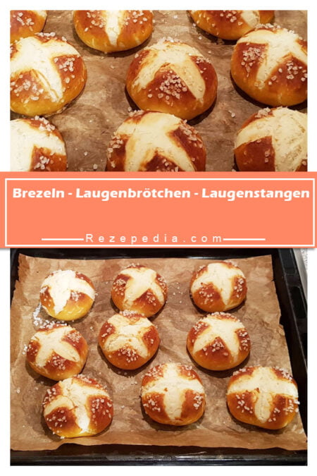 Brezeln - Laugenbrötchen - Laugenstangen