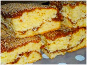 Karamell-Nusskuchen vom Blech: Ihr neues Lieblingsrezept in 4 Akten